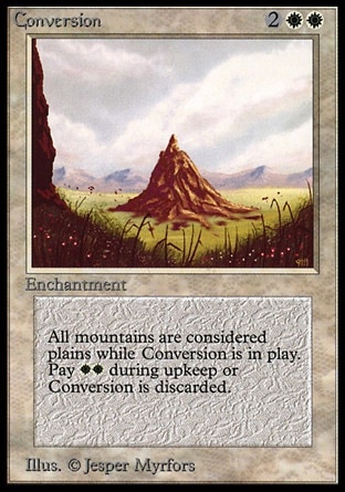 Conversion