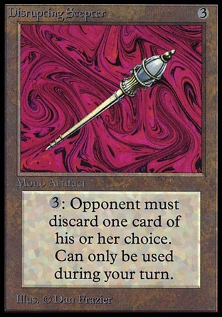 Disrupting Scepter