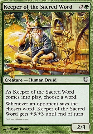 Keeper of the Sacred Word