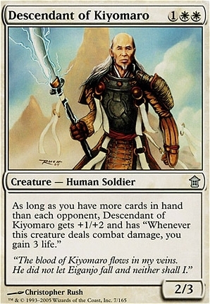 Descendant of Kiyomaro