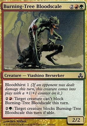Burning-Tree Bloodscale