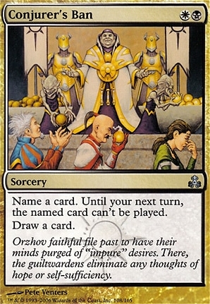 Conjurer's Ban