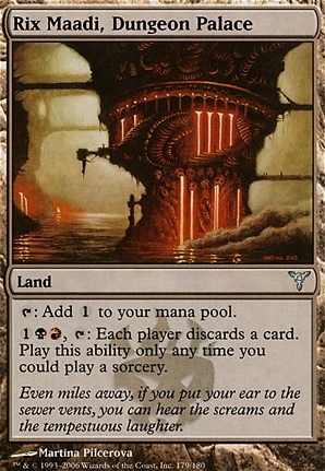 Rix Maadi, Dungeon Palace