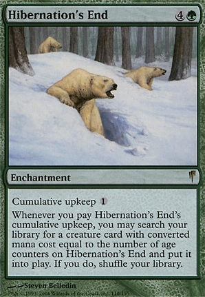 Hibernation's End