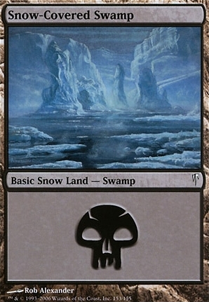 Snow-Covered Swamp