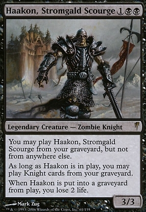 Haakon, Stromgald Scourge