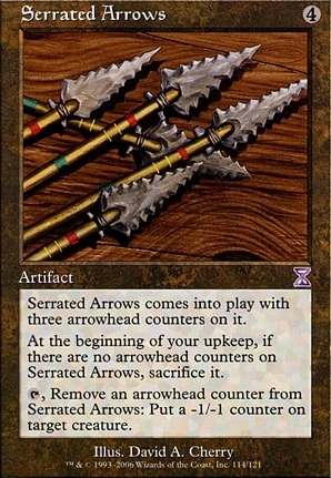 Serrated Arrows