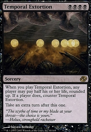 Temporal Extortion