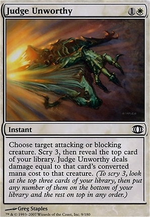 Judge Unworthy