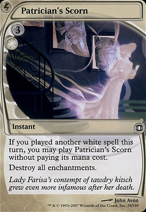 Patrician's Scorn