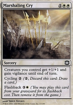 Marshaling Cry