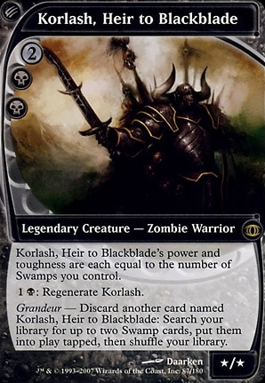 Korlash, Heir to Blackblade