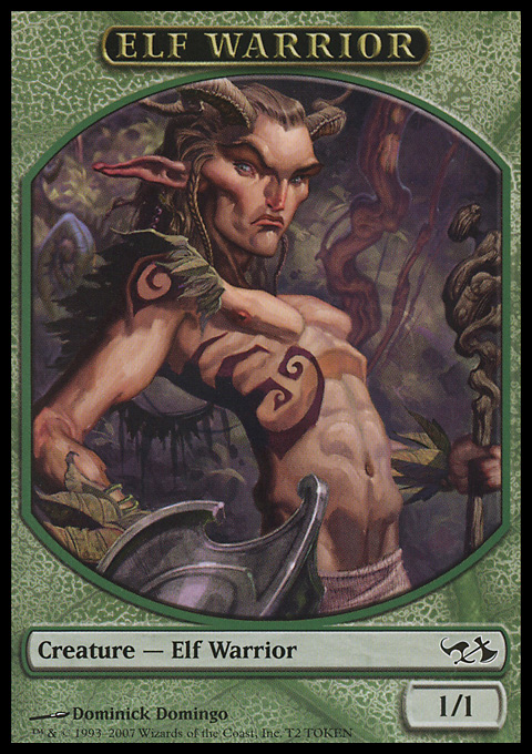 Elf Warrior Token
