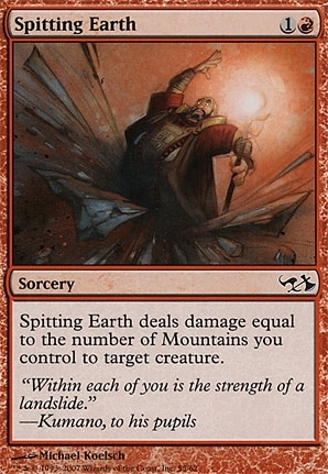Spitting Earth
