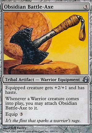 Obsidian Battle-Axe