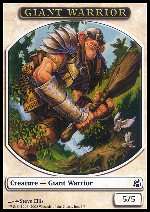 Giant Warrior Token