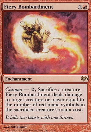 Fiery Bombardment