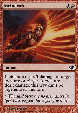 Incinerate