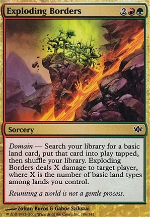 Exploding Borders