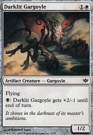 Darklit Gargoyle