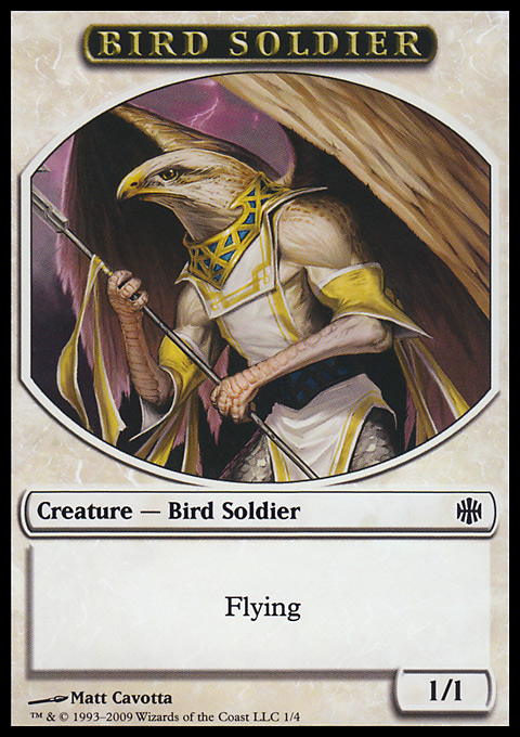 Bird Soldier Token