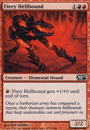 Fiery Hellhound