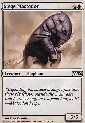 Siege Mastodon