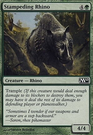 Stampeding Rhino