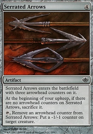 Serrated Arrows