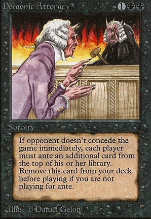 Demonic Attorney