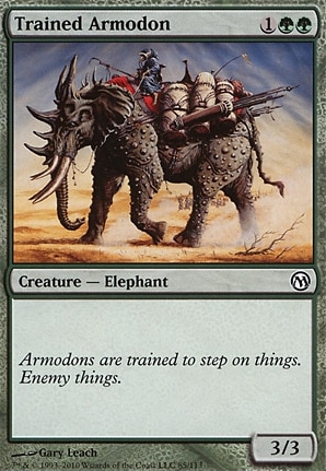 Trained Armodon
