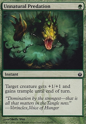 Unnatural Predation