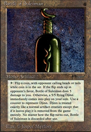 Bottle of Suleiman