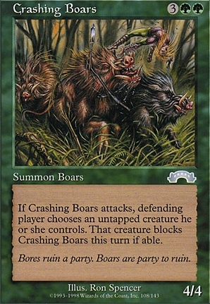 Crashing Boars