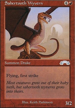 Sabertooth Wyvern