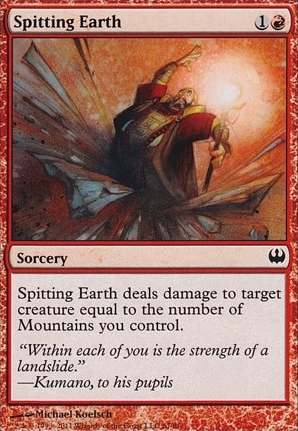 Spitting Earth