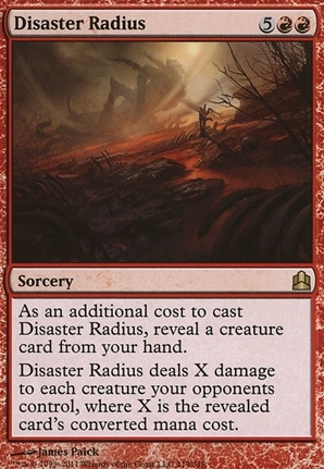 Disaster Radius