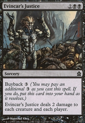 Evincar's Justice