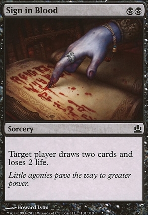 Sign in Blood