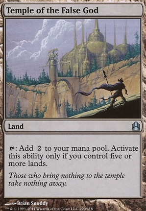 Temple of the False God