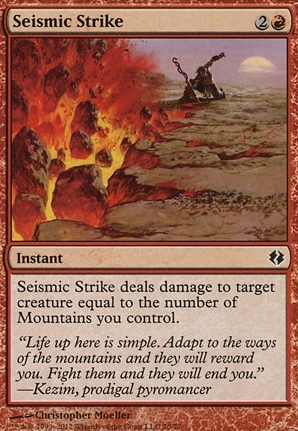 Seismic Strike