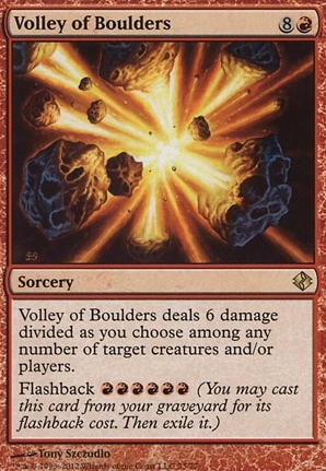 Volley of Boulders