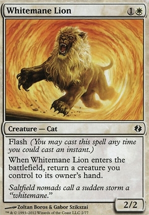 Whitemane Lion