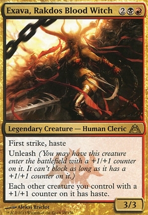 Exava, Rakdos Blood Witch