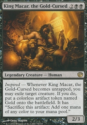 King Macar, the Gold-Cursed
