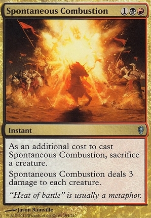 Spontaneous Combustion