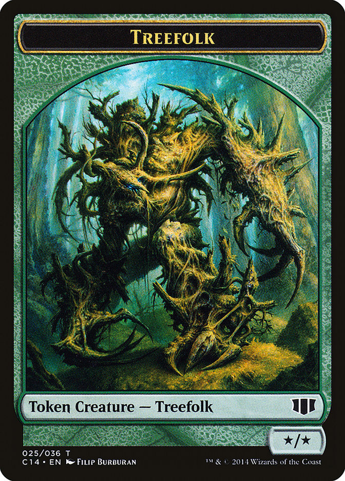 Treefolk Token - Wolf Token