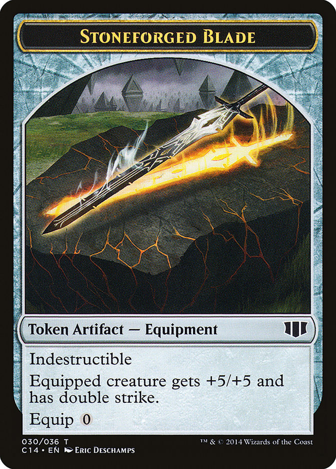 Stoneforged Blade Token - Germ Token