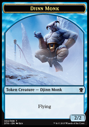 Djinn Monk Token