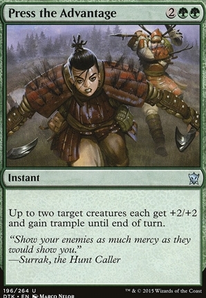 Press the Advantage